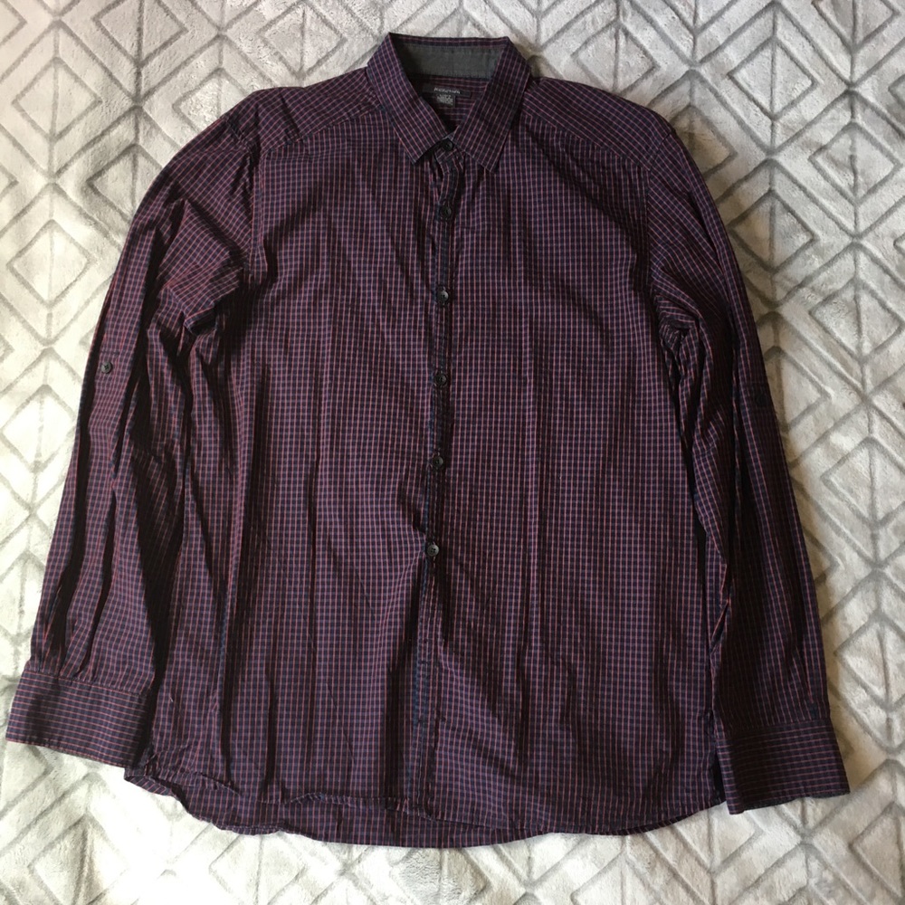 Kenneth Cole LS Button Shirt - Picture 2 of 4